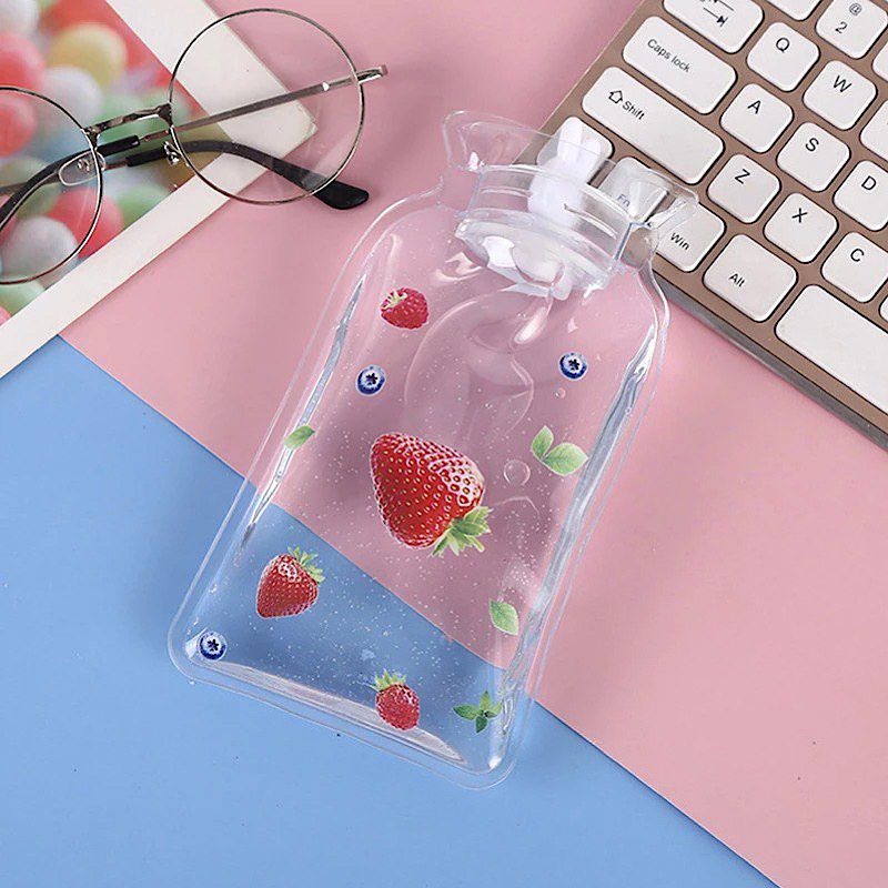 کیسه آب گرم مسافرتی طرح شفاف