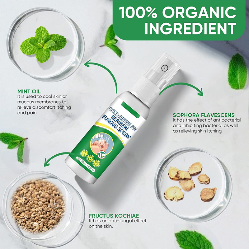 اسپری گیاهی ضدبو و درمان زخم پا حجم 30 میلی لیتر