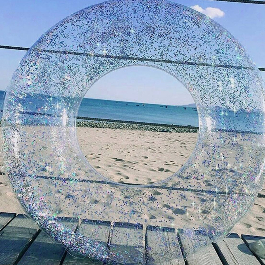 حلقه بادی شنا و استخر طرح اکلیلی مدل 80 سانتی متری