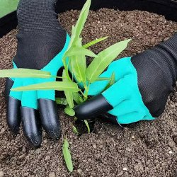 دستکش باغبانی با پنجه سرانگشتی بسته دو عددی