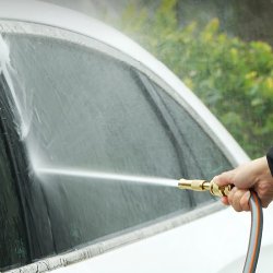 کارواش سرشلنگی برنجی دو تکه